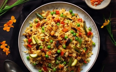 Gebratener Reis mit Gemüse – Das Perfekte Schnellgericht für Jeden Tag