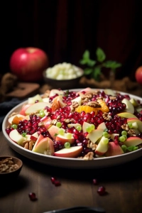 Herbstlicher Obstsalat