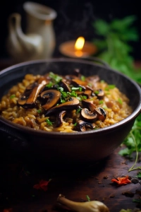 Pilzrisotto