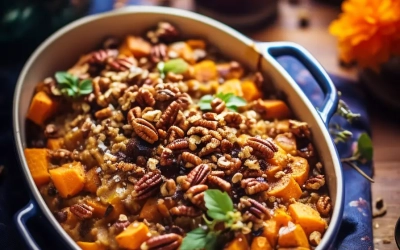 Süßkartoffelauflauf