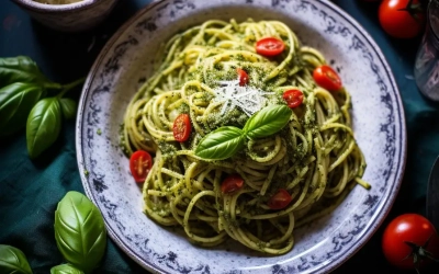 Schnelle Nudel-Pesto – Ein Einfaches Veganes Abendessen in Minuten