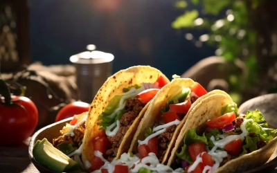 Vegane Tacos – Ein Fest der Aromen und Farben auf deinem Teller