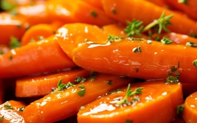 Glasierte Karotten mit Orangensaft und Thymian: Eine Geschmacksexplosion