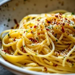 Spaghetti Aglio e Olio mit Chiliflocken