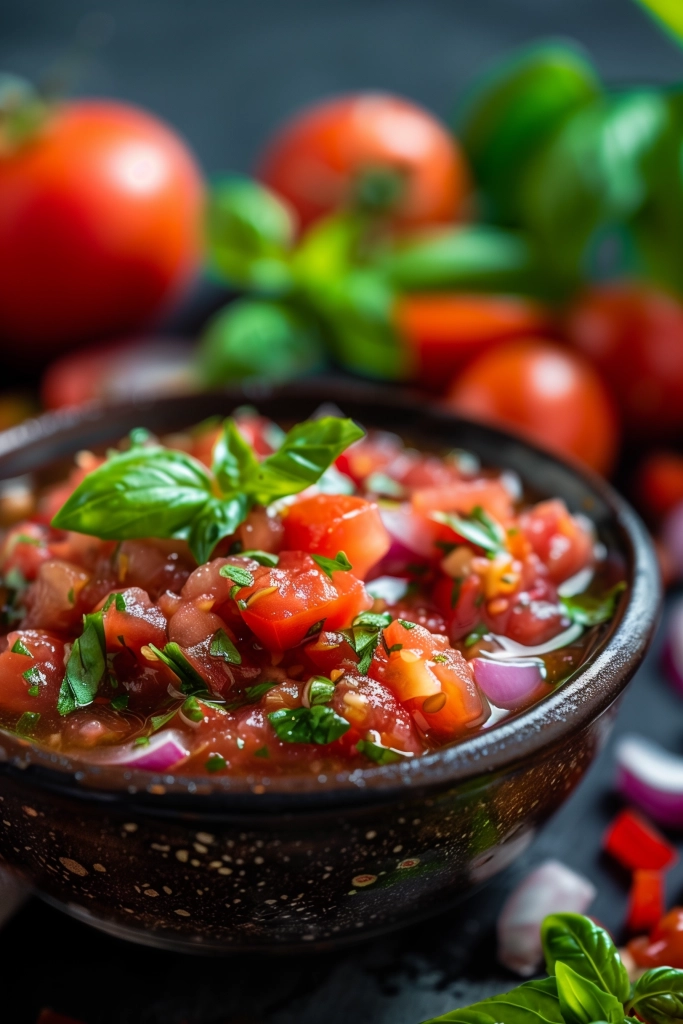Tomaten-Basilikum-Salsa