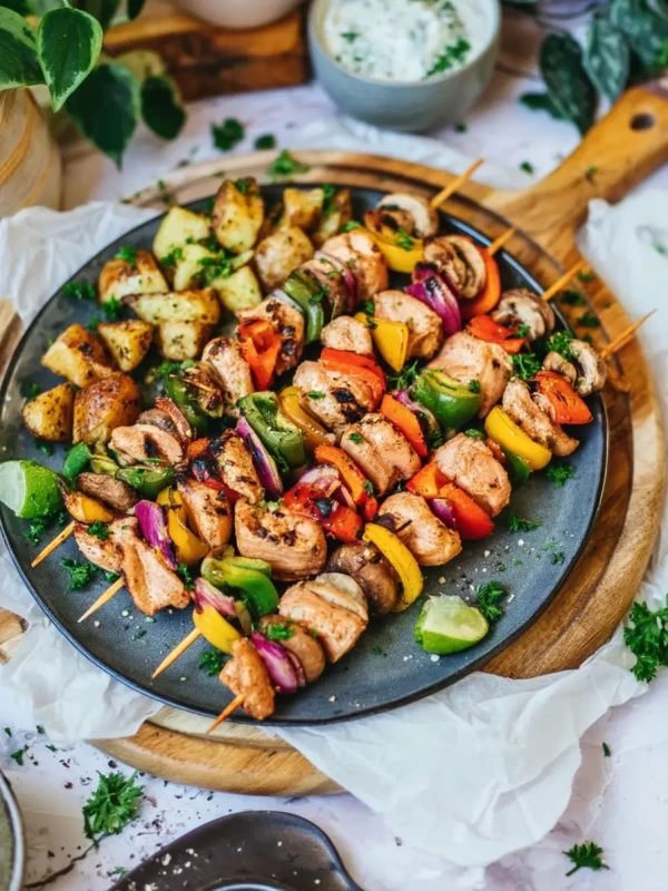 vegane huehnchen spiesse